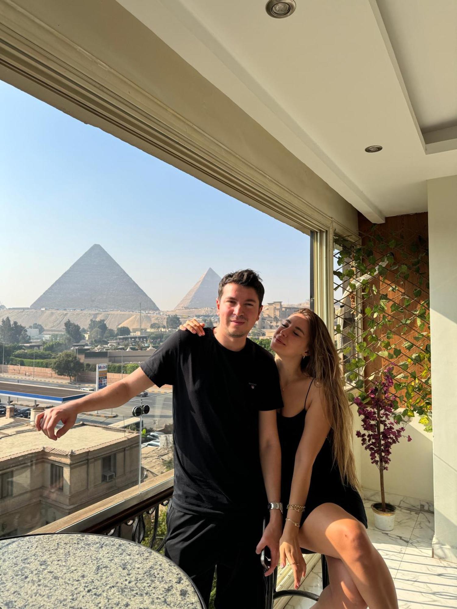 Unique Pyramids Boutique Inn Kafret el-Gabal Zewnętrze zdjęcie