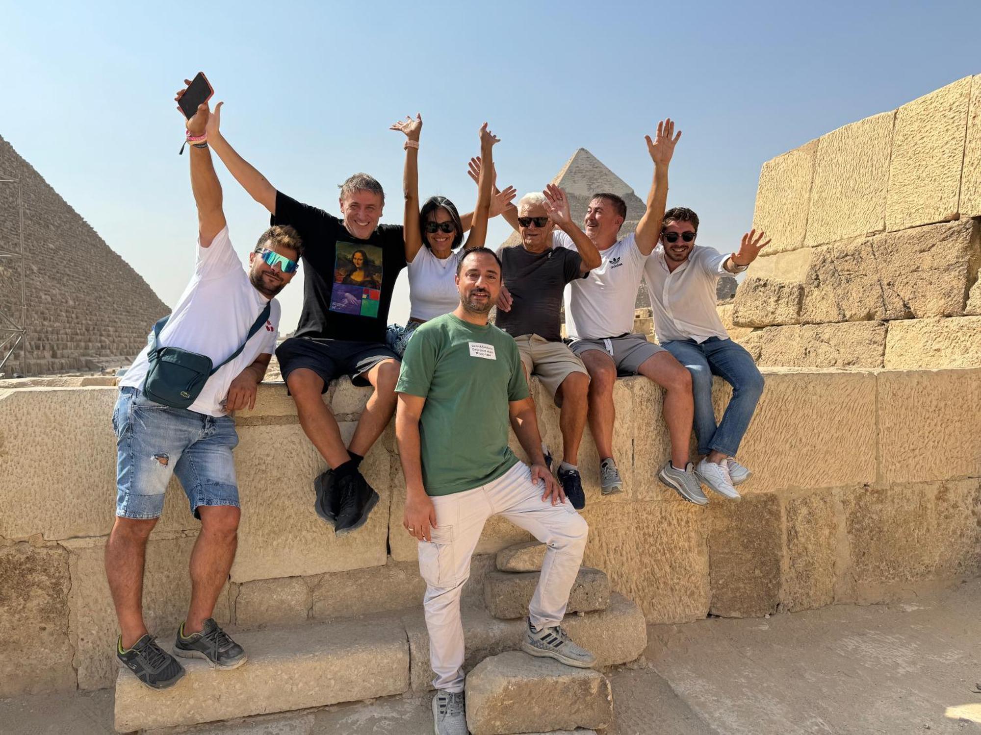 Unique Pyramids Boutique Inn Kafret el-Gabal Zewnętrze zdjęcie