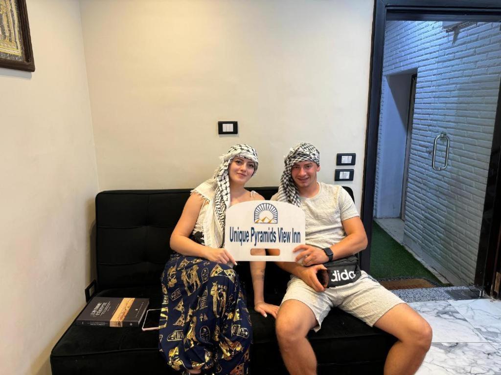 Unique Pyramids Boutique Inn Kafret el-Gabal Zewnętrze zdjęcie