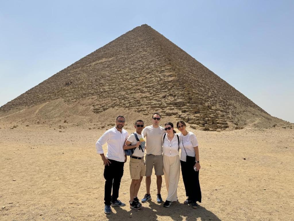 Unique Pyramids Boutique Inn Kafret el-Gabal Zewnętrze zdjęcie