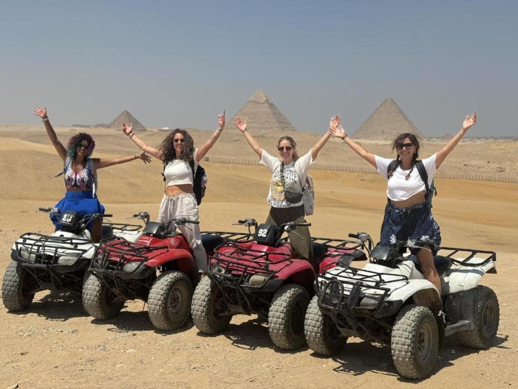 Unique Pyramids Boutique Inn Kafret el-Gabal Zewnętrze zdjęcie