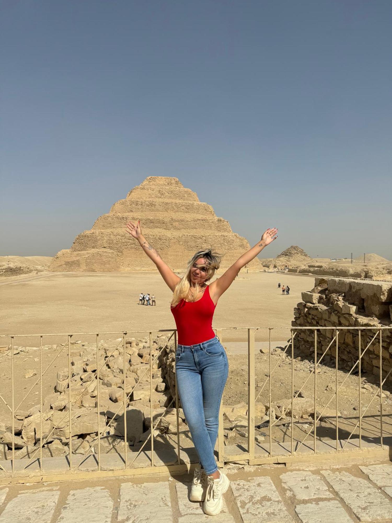 Unique Pyramids Boutique Inn Kafret el-Gabal Zewnętrze zdjęcie