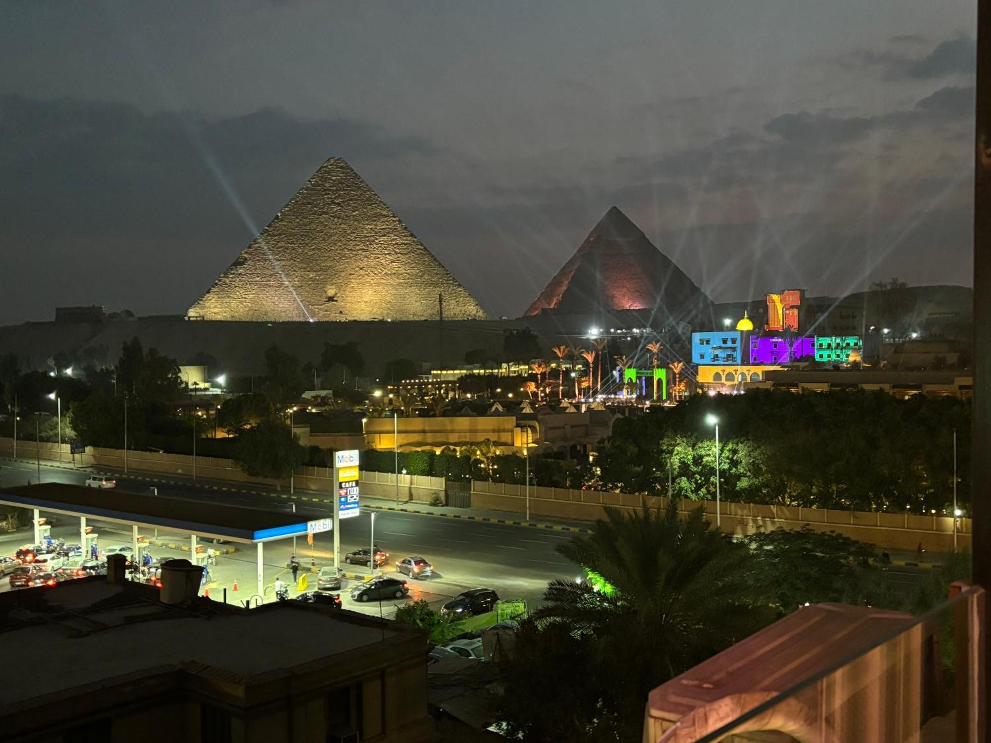 Unique Pyramids Boutique Inn Kafret el-Gabal Zewnętrze zdjęcie